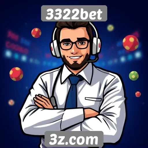 Suporte ao cliente no site 3322bet