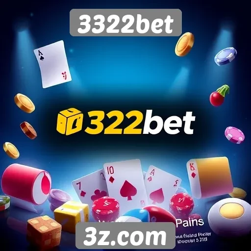 Opções de jogos disponíveis na plataforma 3322bet