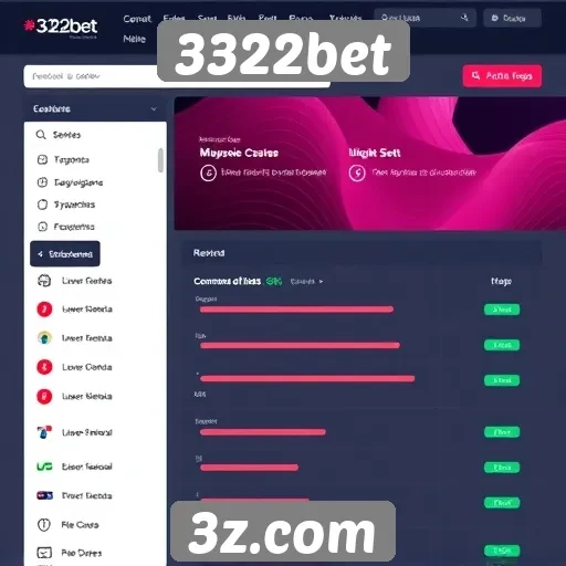 Navegação e usabilidade do site 3322bet são avaliadas